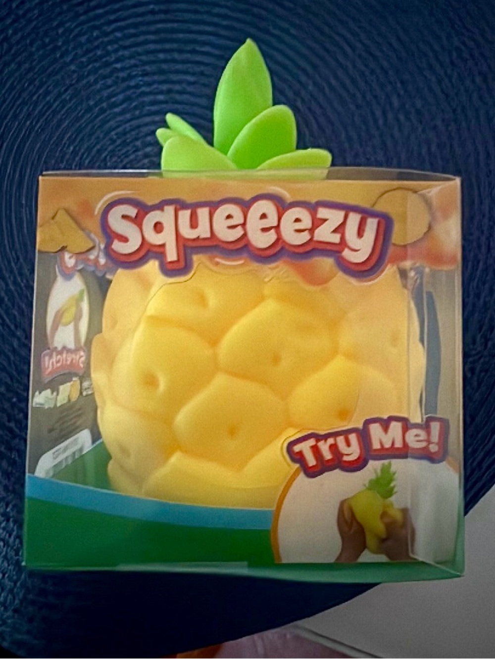 Sunny Days Squeezy Pineapple Squishy Fidget Toy